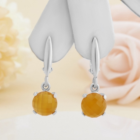 Серьги сердолик (серебро 925 пр.) Серьги сердолик (серебро 925 пр.)Сердолик<br>Серьги сердолик (серебро 925 пр.)<br><br>kit: None